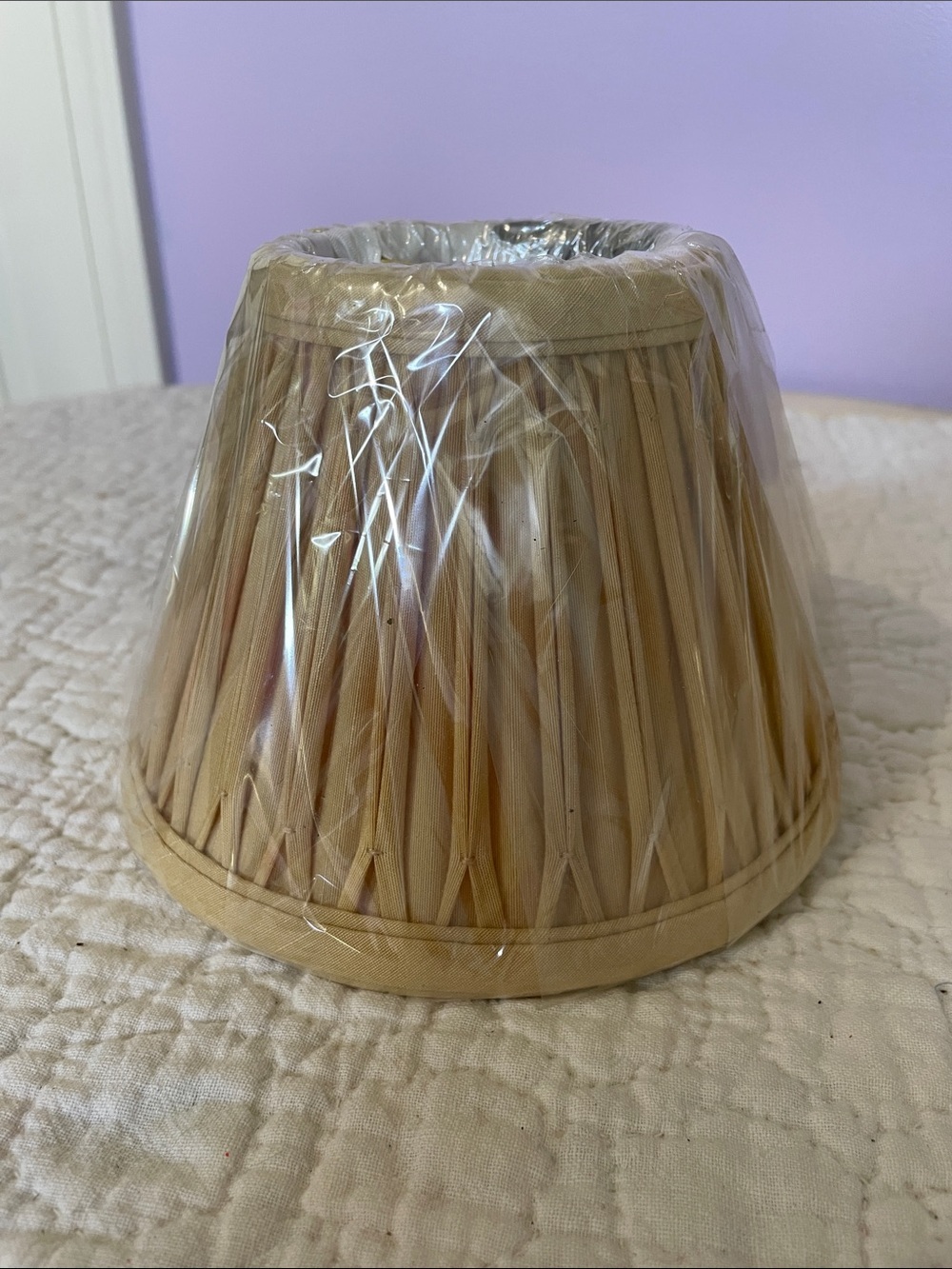 Natural beige mini lamp shade new